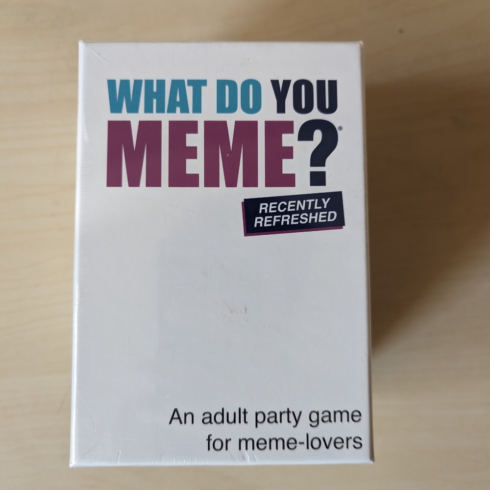 What Do You Meme Recently Refreshed edition - adult card game - new in box